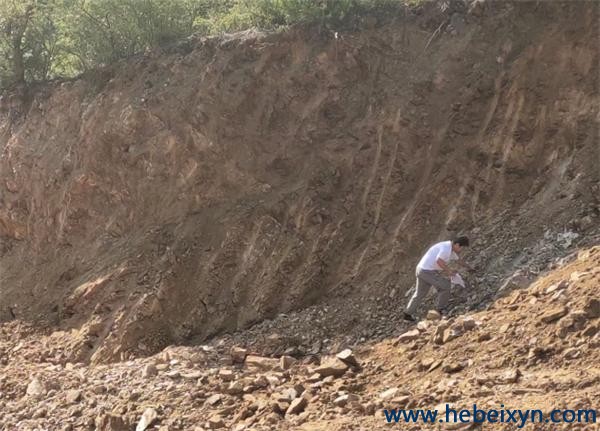 我队连续完成岩土采坑检测项目