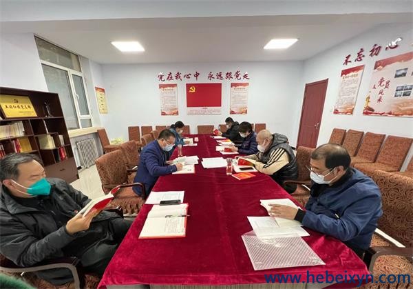 机关一支部深入学习党的二十大精神