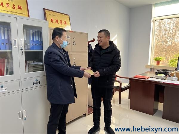 新春慰问送温暖 组织关怀显真情